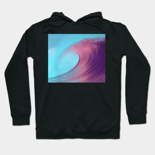 Blue ocean waves Hoodie